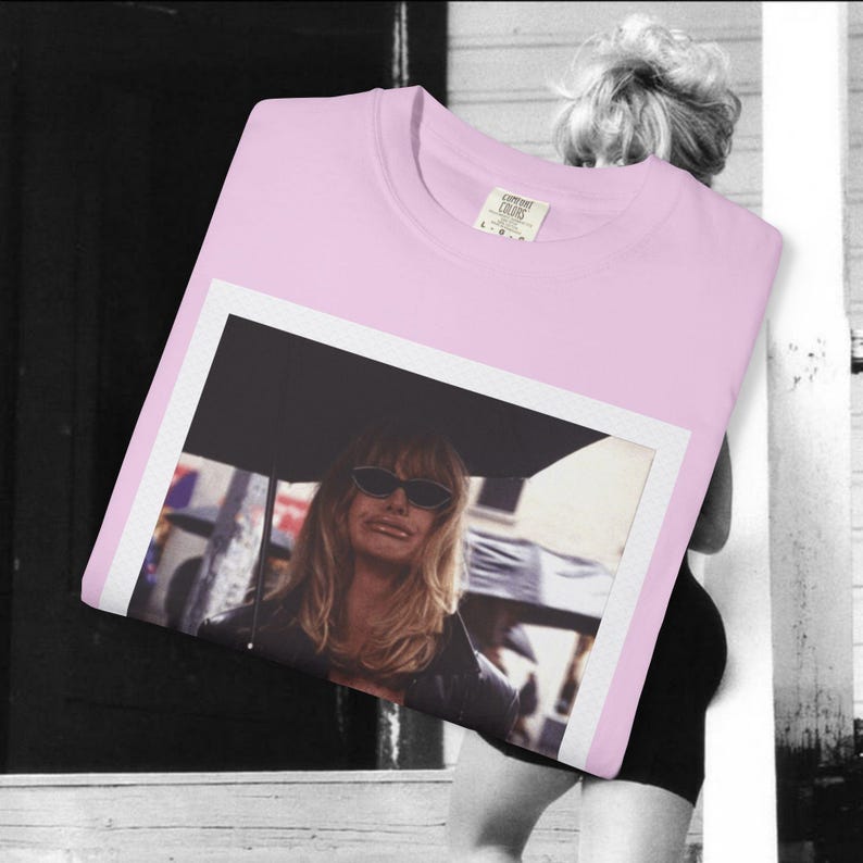 Goldie Hawn Polaroid Photo T-shirt | First Wives Club | Vintage Photo Tee | Celebrity Pop Culture Gift | 90's Rom Com image 12