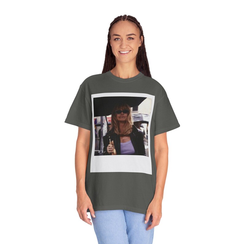 Goldie Hawn Polaroid Photo T-shirt | First Wives Club | Vintage Photo Tee | Celebrity Pop Culture Gift | 90's Rom Com image 2