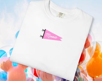 Minnie Pennant Flag Tee | Disneyland Shirt | Disney World Shirt | Parks Outfit | Character Shirt