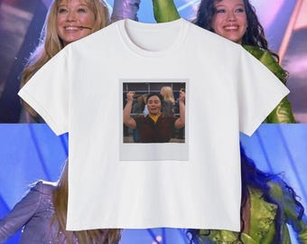 Miss Ungermeyer Hilary Duff Vintage Polaroid Photo Boxy Tee | Lizzie McGuire | Vintage Disney Shirt | Y2K Shirt