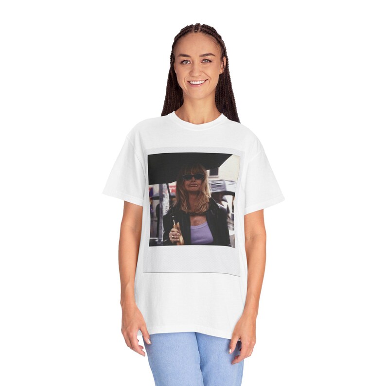 Goldie Hawn Polaroid Photo T-shirt | First Wives Club | Vintage Photo Tee | Celebrity Pop Culture Gift | 90's Rom Com image 4