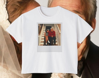 Father of the Bride Movie Polaroid Boxy Tee | Steve Martin | 90s Rom Com Shirt