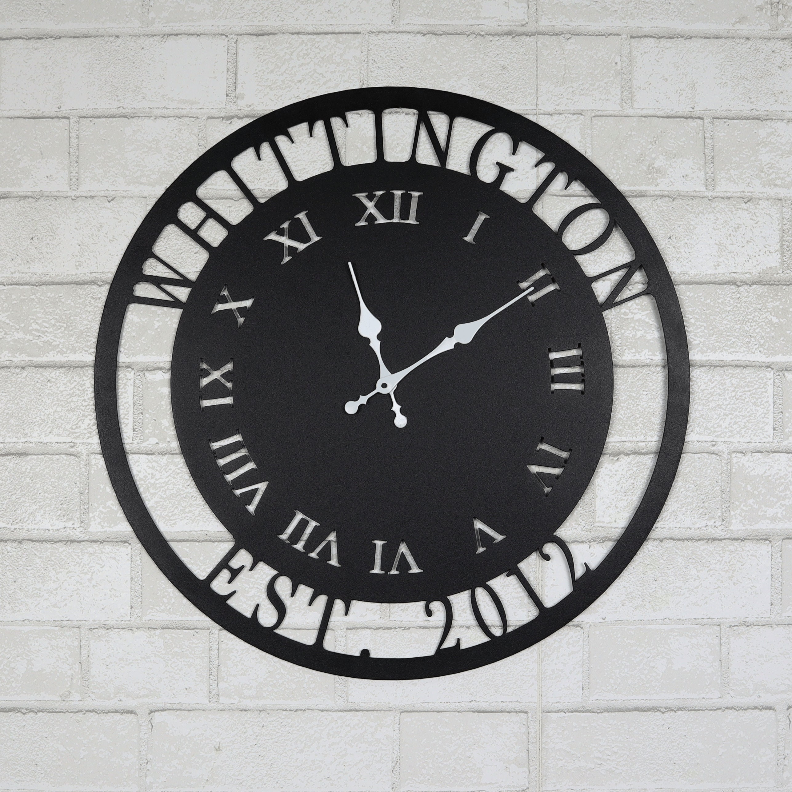 Metal wall clock Large wall clock Metal wall art Metal wall decor Office Decor Large Wall Clock Housewarming gift Wall hanging home decor Metal wall clock Large wall clock Metal wall art Metal wall decor Office Decor Large Wall Clock Housewarming gift Wall hanging home decor