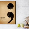 Punctuation Writing and Grammar Art Print. Fine Art Paper, Laminated ...