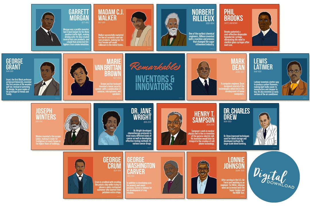 Remarkable Innovators and Inventors - People of Color in STEM/STEAM ...