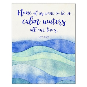 Jane Austen Quote - Literary Art Poster DIGITAL DOWNLOAD