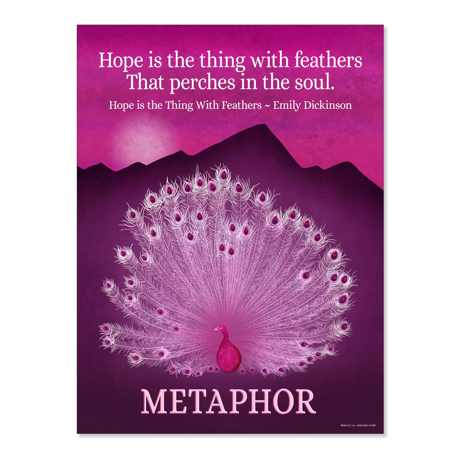 Metaphor Young Readers Literary Terms Poster Matte Paper Etsy