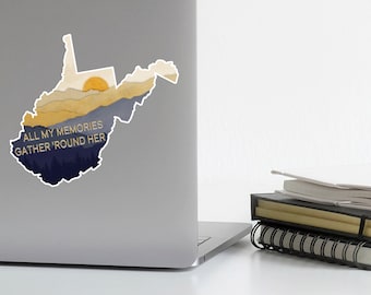 WV All My Memories Sticker