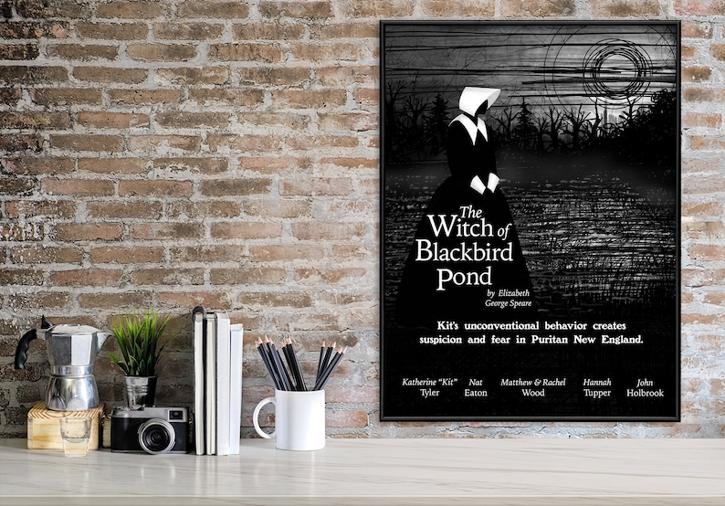 Witch of Blackbird Pond. YA Literary Art Print. Matte Paper, Laminated ...