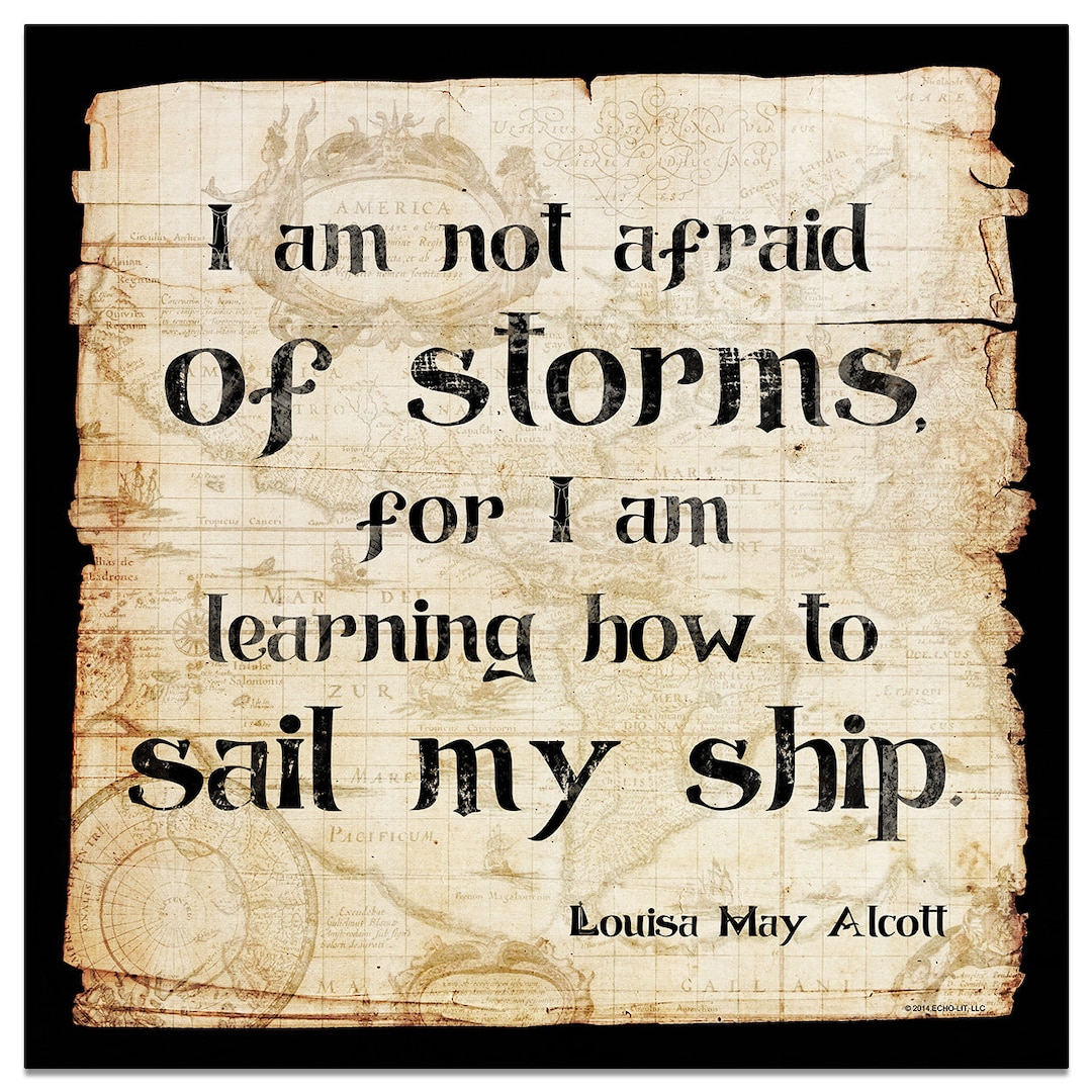 Louisa May Alcott Motivational Quote Poster DIGITAL DOWNLOAD - Etsy