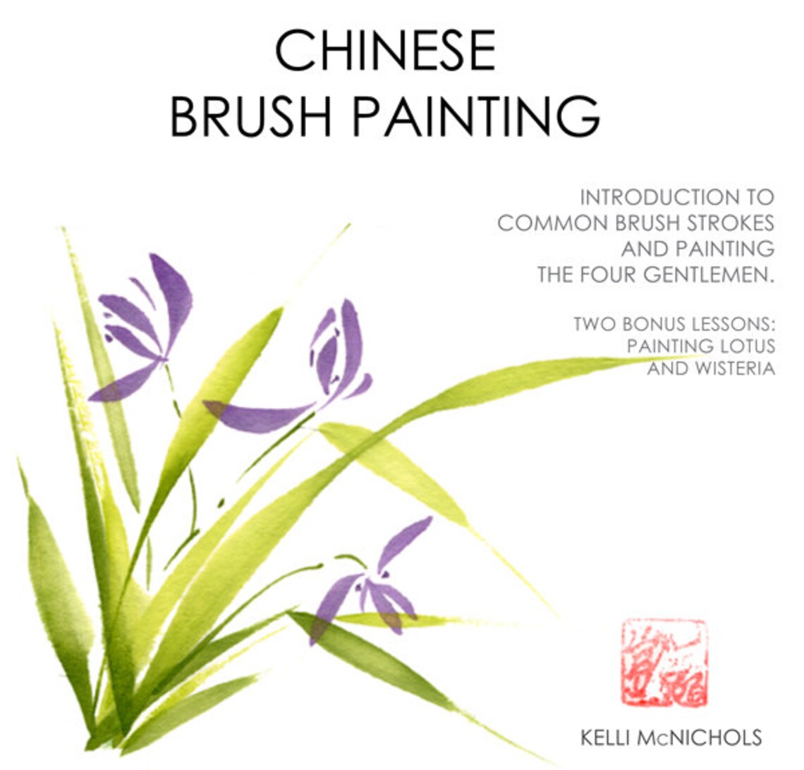 Chinese Brush Painting Tutorial Digital Download Sumie Ink Painting