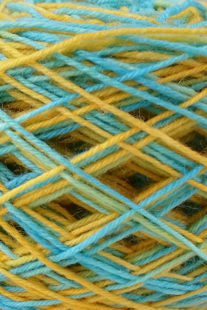 Hand Dyed Yarn Colorful Yarn Sock Weight 4 Ply