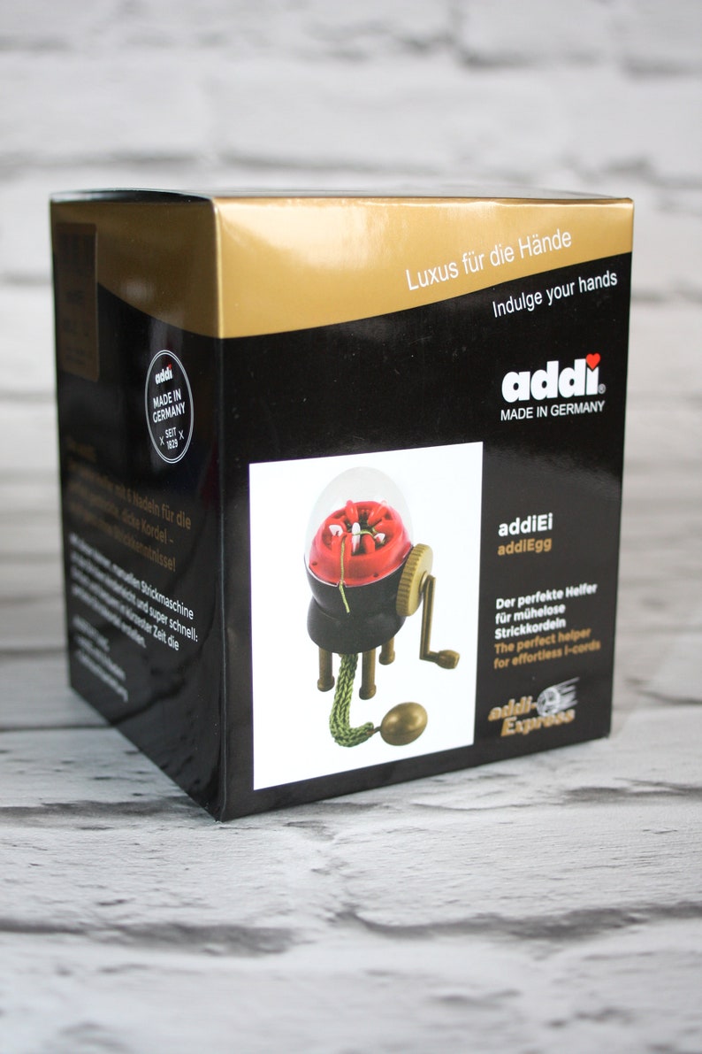 Addi Egg Knitting Machine I Cord Maker Knitting Nancy Gift Etsy