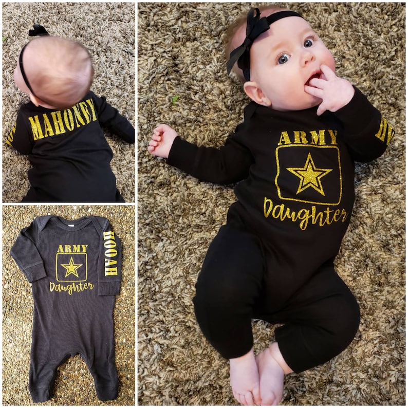 Army Daughter Shirt Army Daughter Army Son Shirt Army Nephew Army Baby Outfit Army Niece Army Baby Army Romper Army Son Army Brat