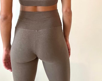 Leggings aus Hanf, Bio-Baumwolle, dünner Stoff