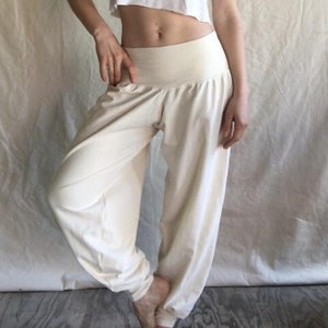 Benny Pants Hemp, Organic Cotton Lightweight Fabric Cream