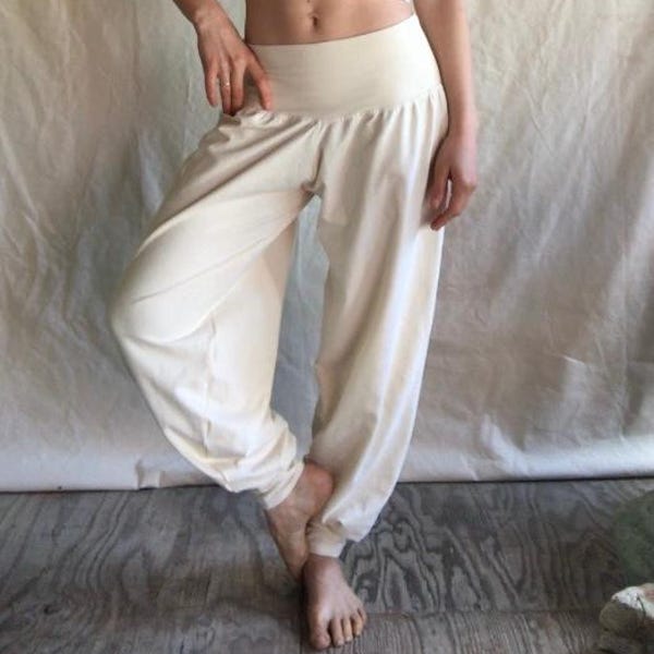 Pantaloni Benny in canapa, cotone biologico - Tessuto leggero, casual - NESSUN DAZIO/tassa di importazione per gli USA.