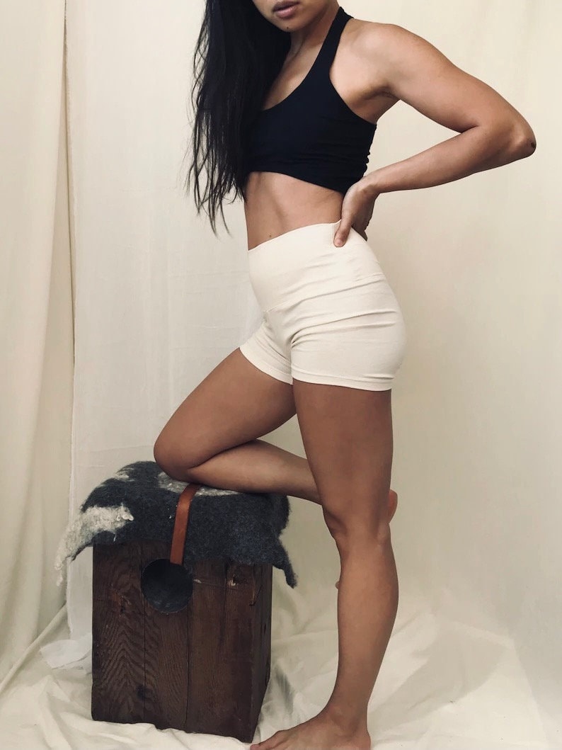 Shorts Hemp, Organic Cotton BASE LAYER- Thin Fabric - No tariffs/ import fees for USA.