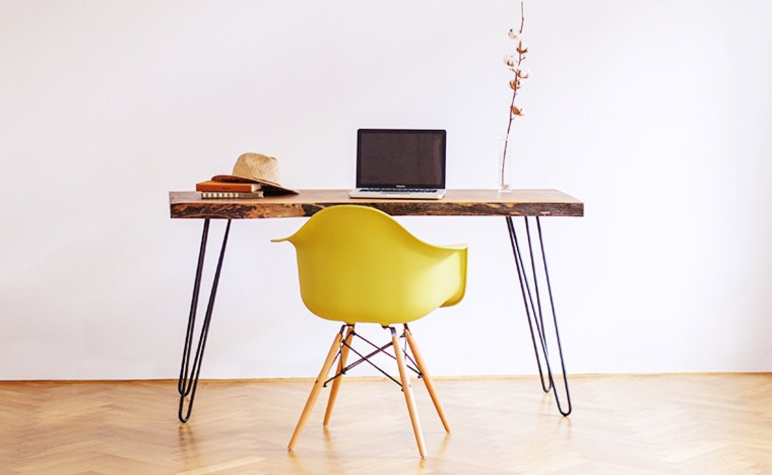 Reclaimed Wood Table Hairpin Office Desk Dining Table Etsy