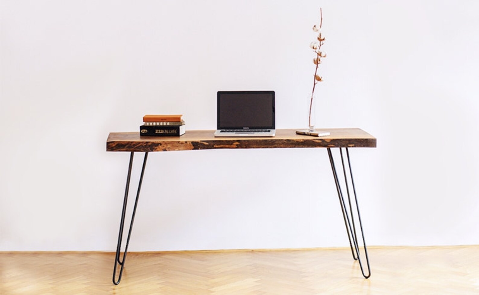 Reclaimed Wood Table Hairpin Office Desk Dining Table Etsy