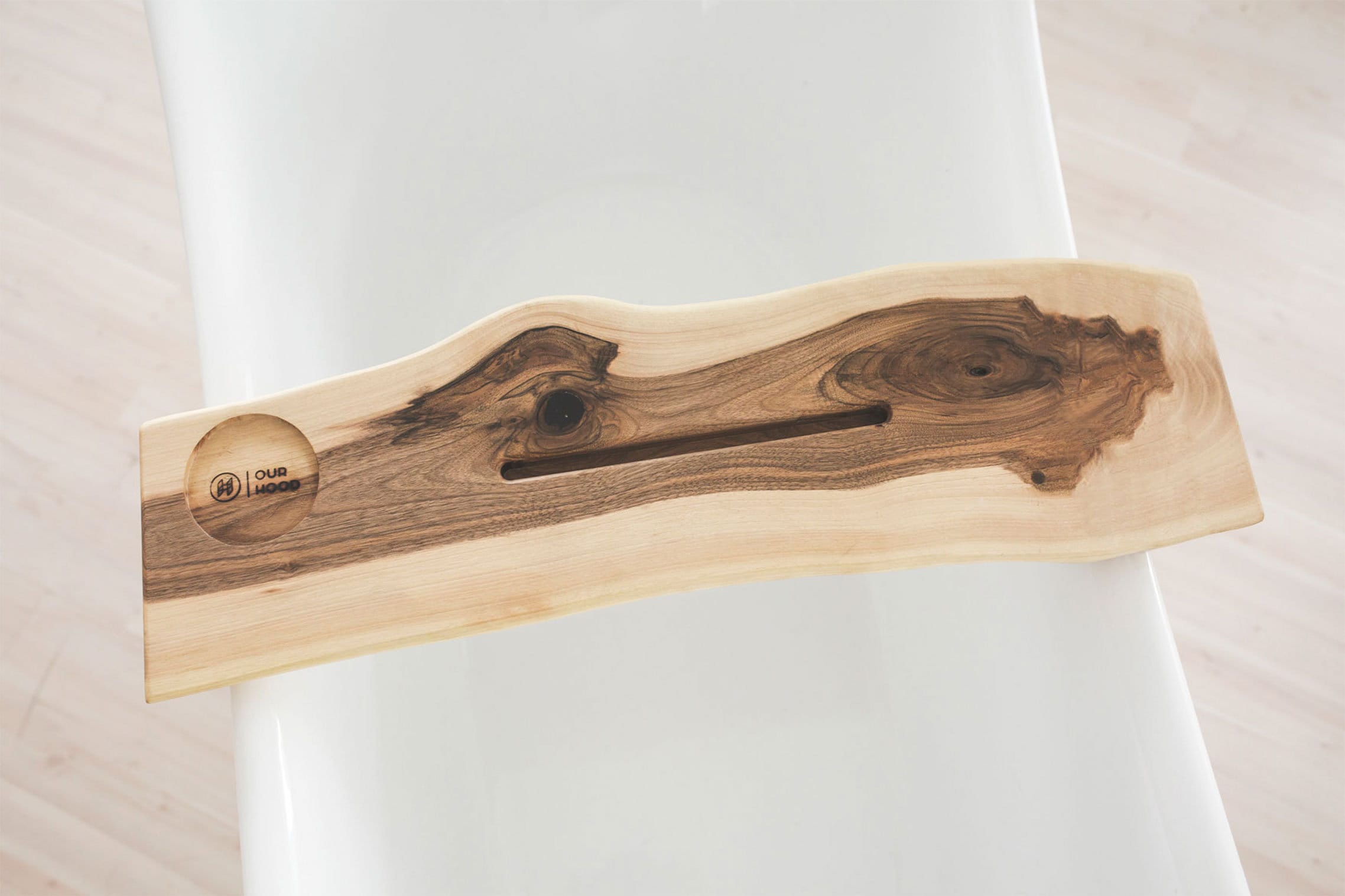 Miya Live Edge Solid Wood Bathtub Tray – Cara Concept Store