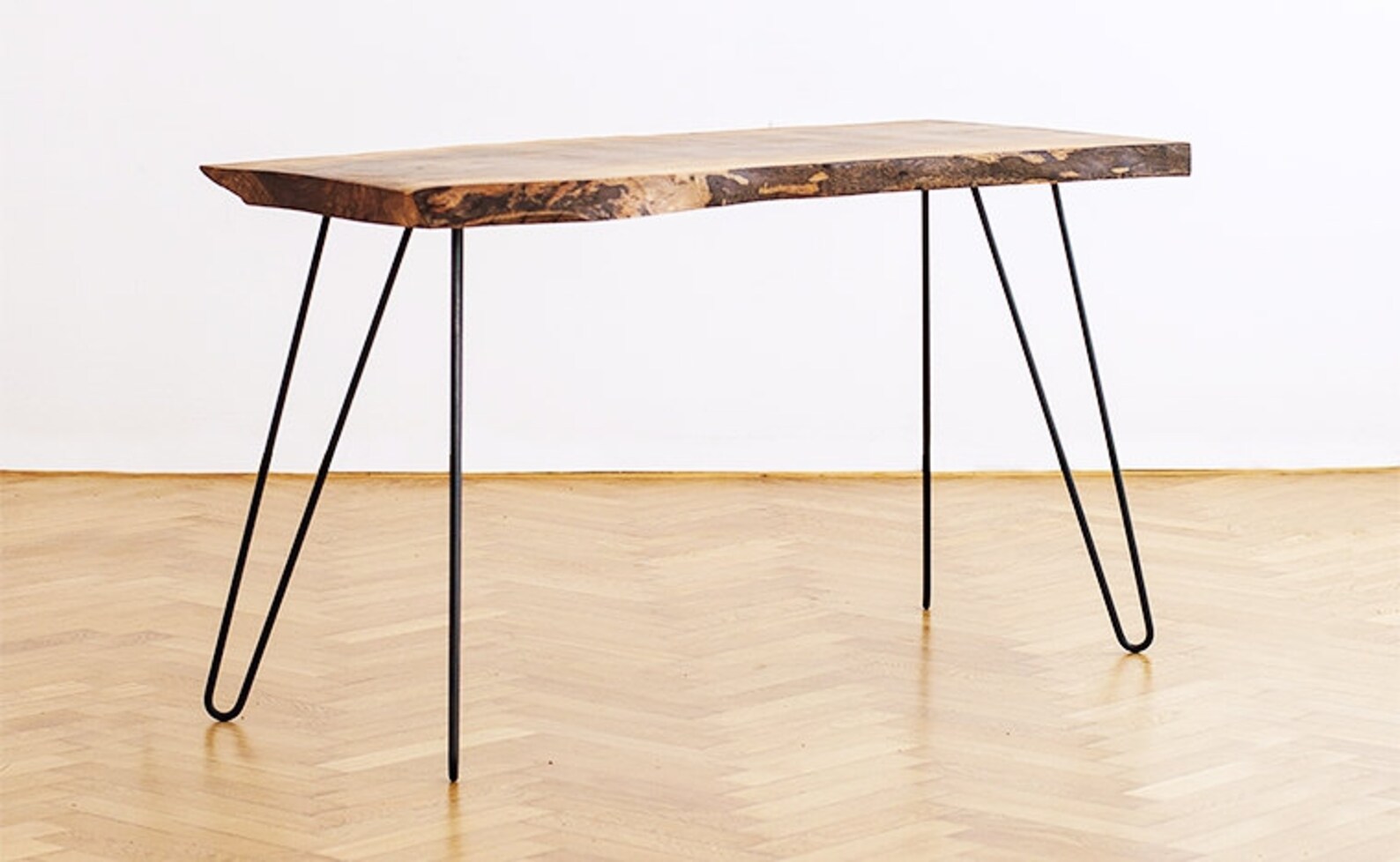 Reclaimed Wood Table Hairpin Office Desk Dining Table Etsy