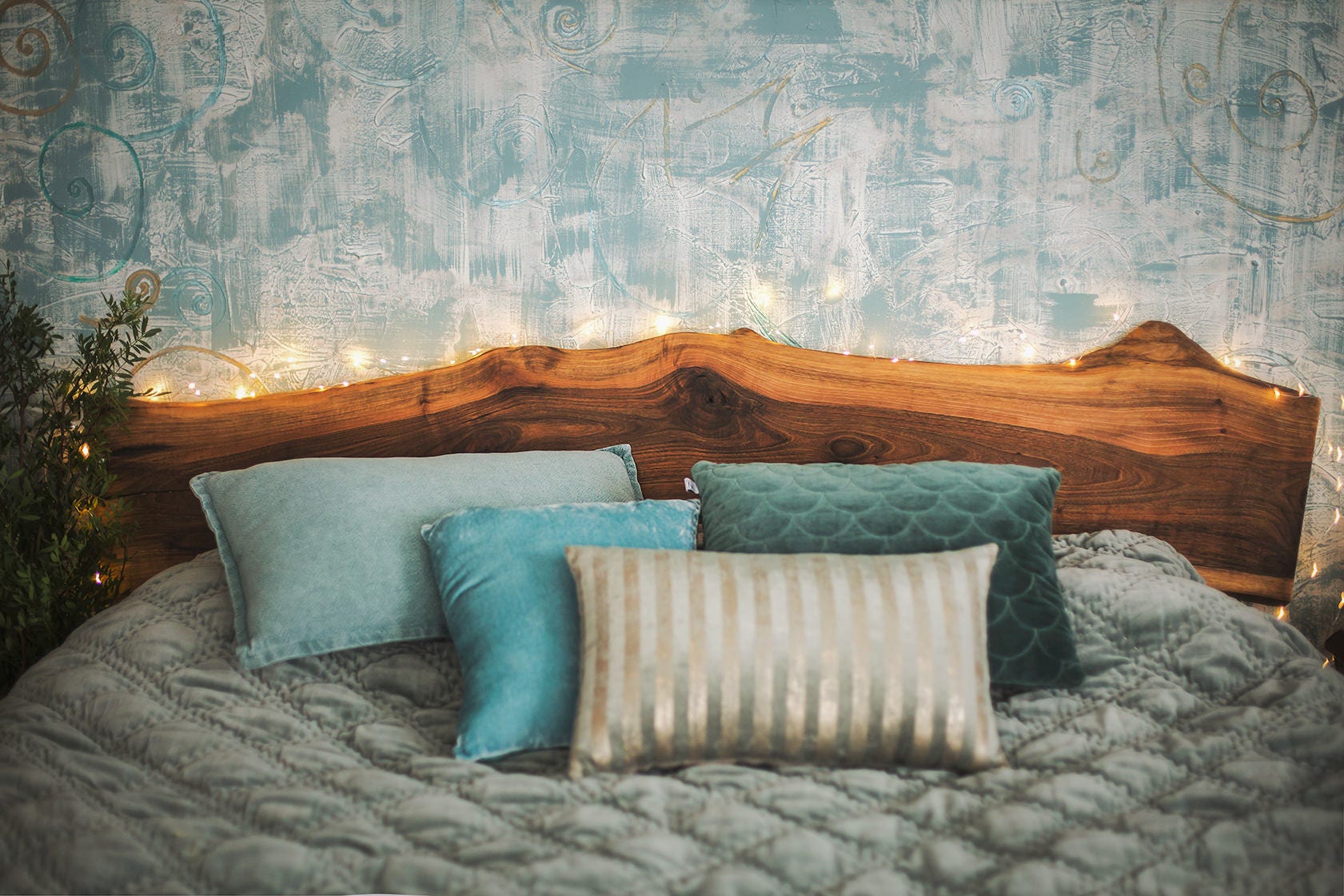 Solid wood headboard king deals