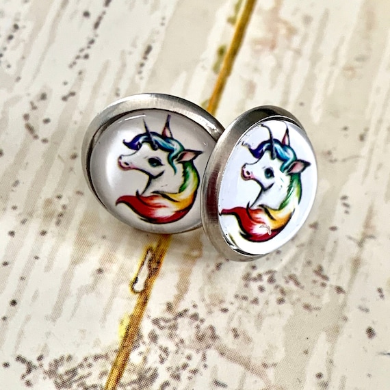 Earrings Earrings Handmade Evy Necklaces Unicorn Filly Etsy