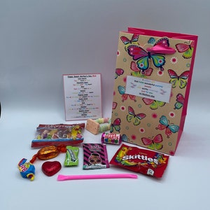 FESTA DELLA MAMMA O Compleanno MAMMA Dolci Set Regalo Con Significati Stravaganti Divertimento Novità Kit Di Sopravvivenza Borsa Regalo Carta Poesia Popping Candy Guarda Cuori