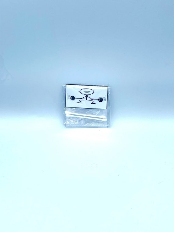 Beginners Weights Fun Quirky Novelty Gift Two Cotton Buds Gym Any Occasion Gift Card Laugh Body Builder Weak