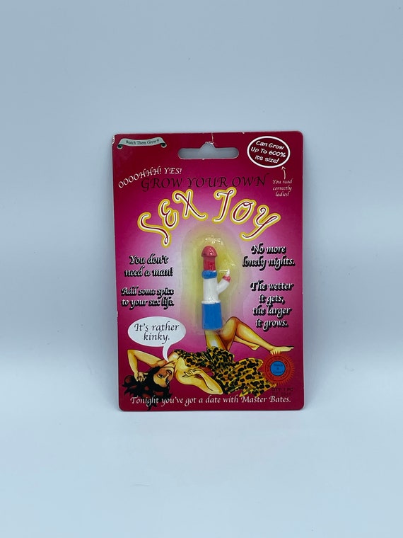 Grow your own s*x toy fun novelty hen party bride birthday christmas gift grows bigger you dont need a man stocking filler secret santa