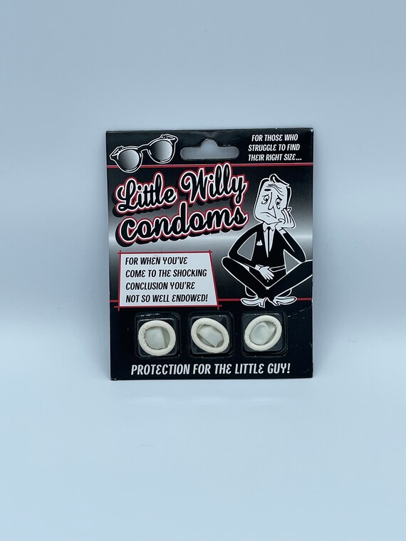 Little Willy Condoms Quirky Fun Stag Party Birthday Valentine Gift Fun Set Protection for the little guy lol