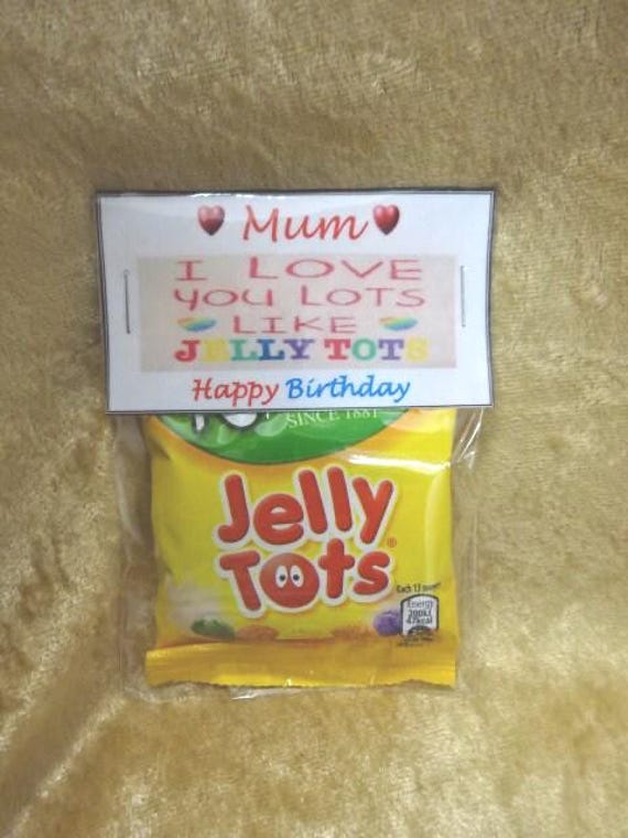 Personalised Jelly Tots Gift Pack Any Occasion I Love You Lots Like Jelly Tots Sweets Birthday Christmas Valentine Fun Quirky Treats