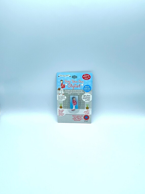 Grow Your Own STYLIST Fun Quirky Novelty Gift Birthday Friend Bad Taste In Clothes Look Good Secret Santa Grows 600% Bigger In Water Styling