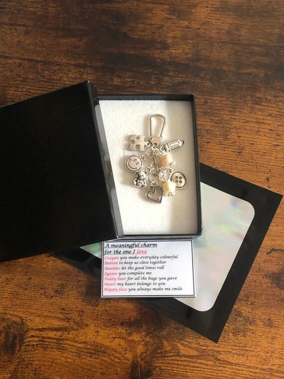 Good Luck On Your DIET Meaningful Quotes Keepsake Quirky keyring Charm Gift Box Or Bag Rhymes Weighing Scales Plates Water Tape Measure Set