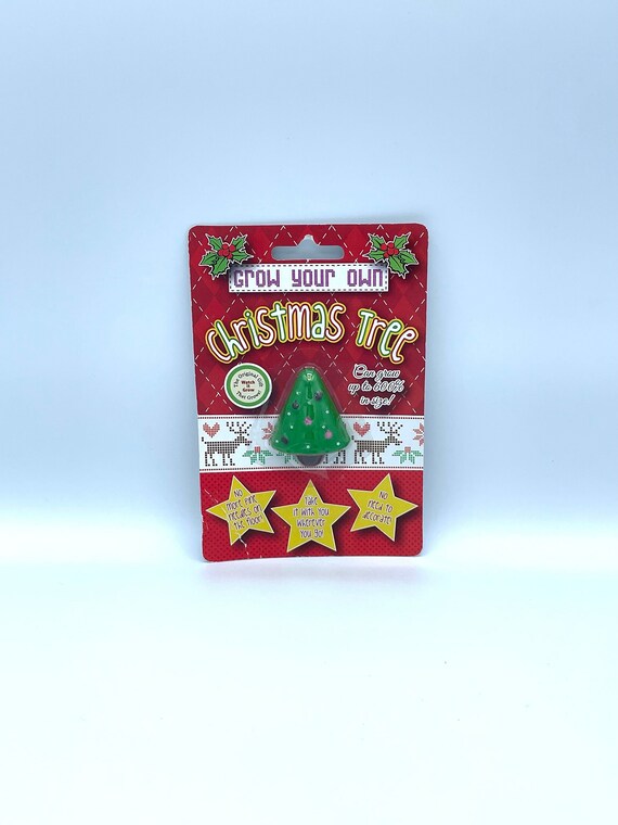 Grow Your Own Christmas Tree Grows Up To 600% Fun Quirky Stocking Filler Secret Santa Gift No Mess No Decorating Needed Fab Gift To Give