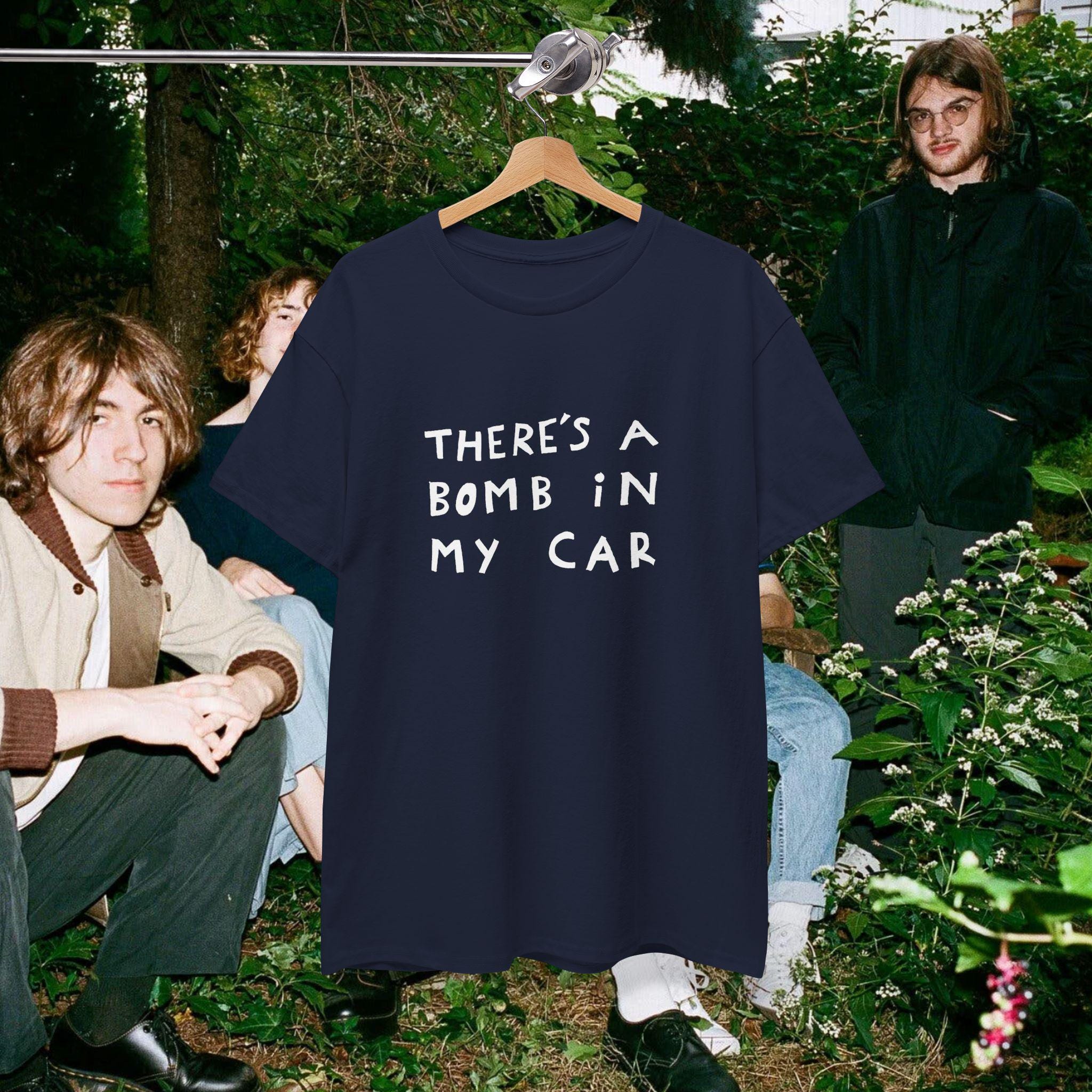 Geese Band Tshirt- There's A Bomb in My Car- Gildan 5000 - Etsy
