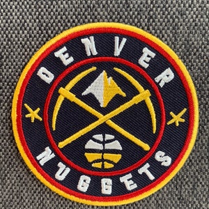Denver Nuggets & NBA Logo Iron on Patches - Basketball Jersey Patches