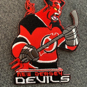 New Jersey Devils Patch Hat - Leatherette - Richardson 112 cap - Hockey  Gift for Him