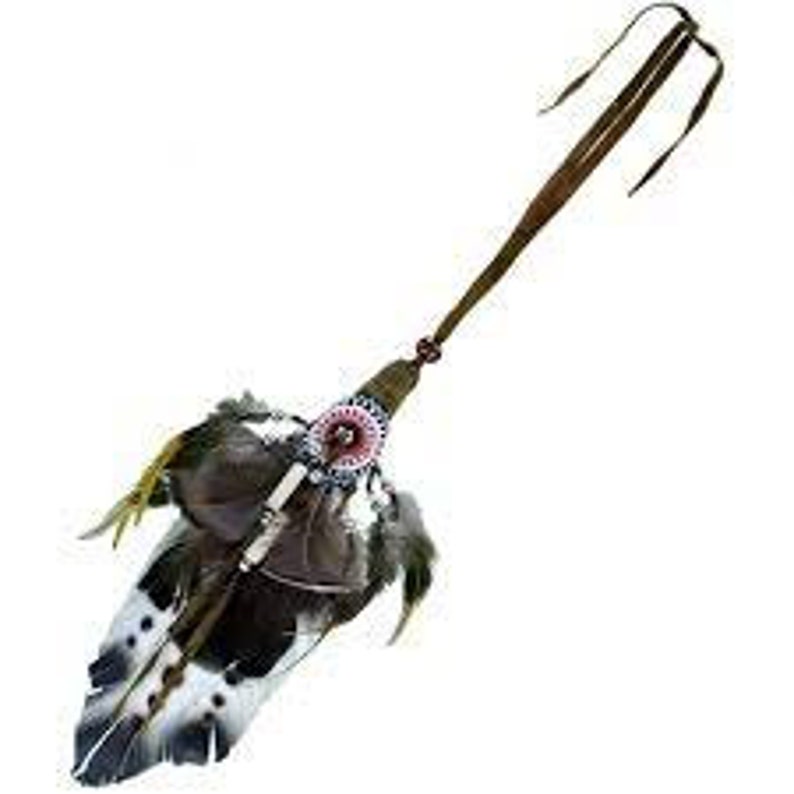 Ritual Smudging Feather Fan Wands for Sage Healing Secret Etsy