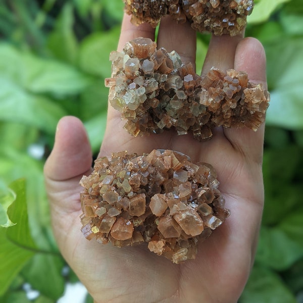 Aragonite Sputnik Star Cluster Natural Mineral Specimen Geode Healing Crystal Stone Raw Untreated Rough Sacral Chakra Piece Meditation Rock