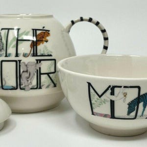 Ensemble 3 théières The Pour Moi, Anthropologie, théière et tasse Florence Balducci image 3