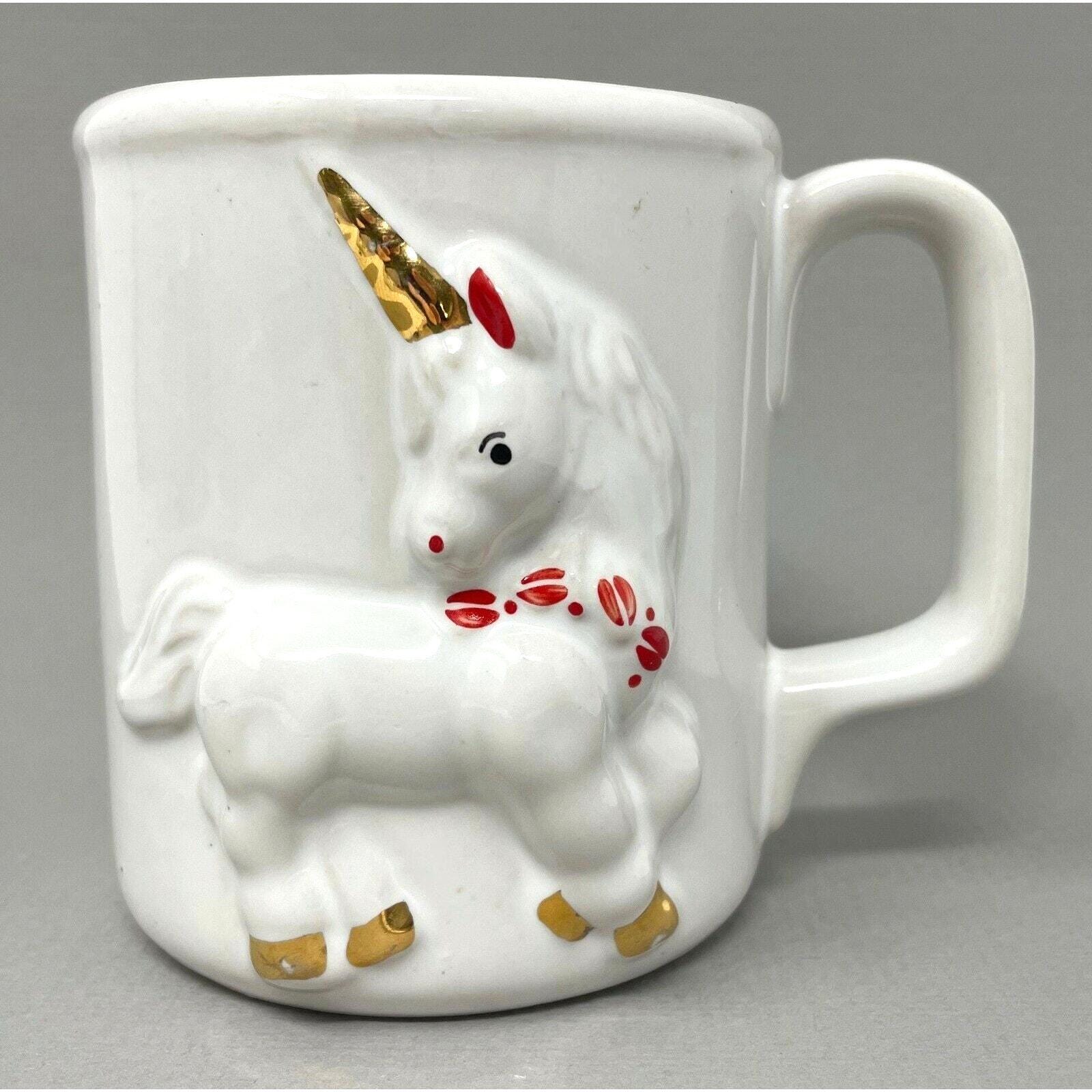 Vintage Unicorn Mug 1980s - Etsy