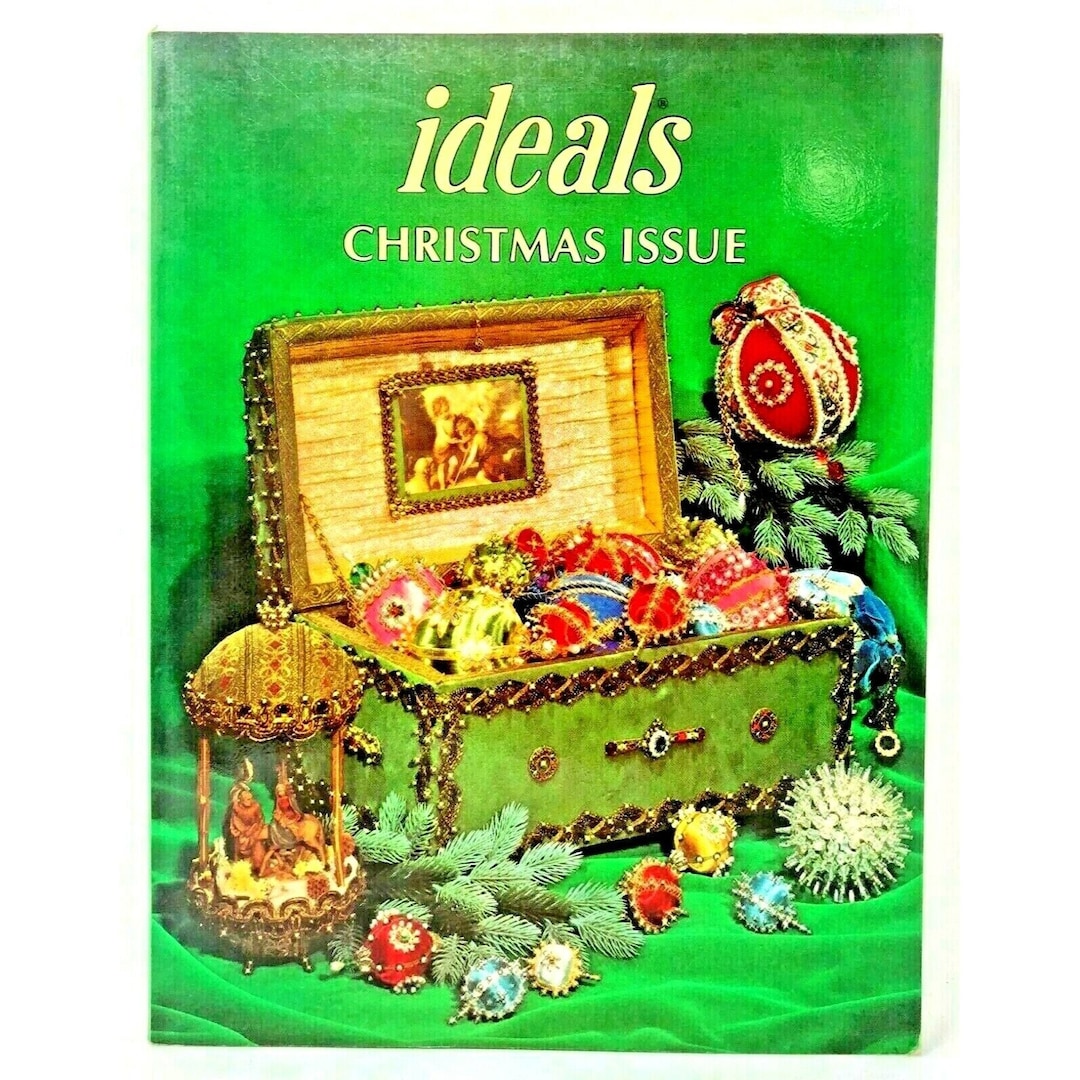 Ideals Magazine, Christmas Issue 1976, Full Color Photos, Illustrations