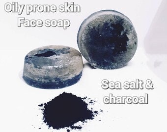 OILY PRONE SKIN organic face soap, to clean and protect your skin. Day and Night care!