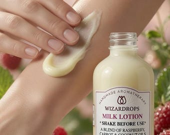 MILK LOTION and the mineral zinc!