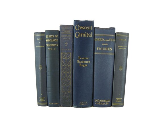Decorative Books For Farmhouse Decor Shelf Decorating And Etsy