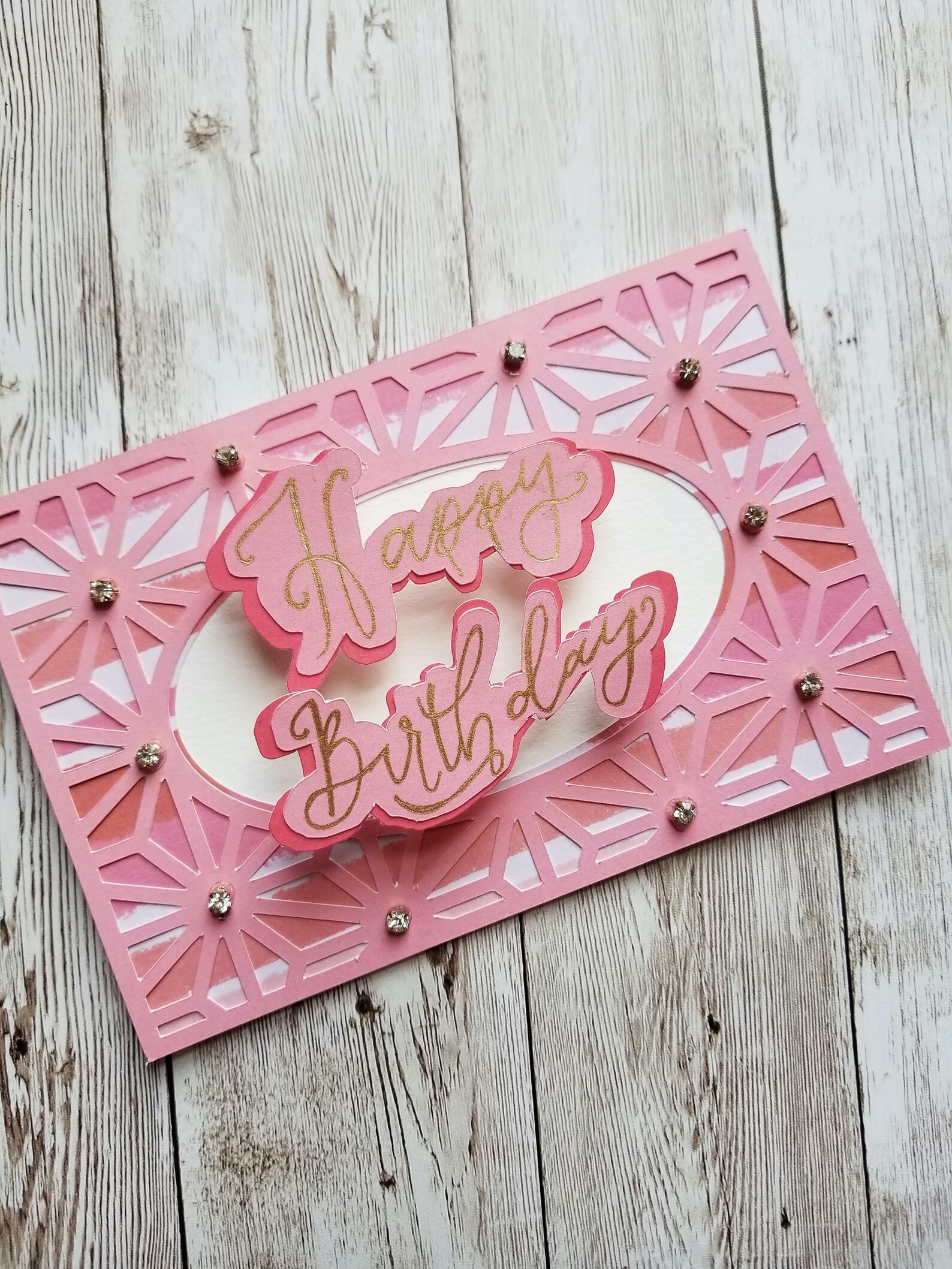 Happy Birthday Card For Her 50th Birthday Celebration Etsy