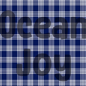 Dark Blue Palaka Background, Hawaiian
