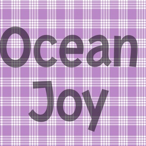 Lavender Palaka Background, Hawaiian